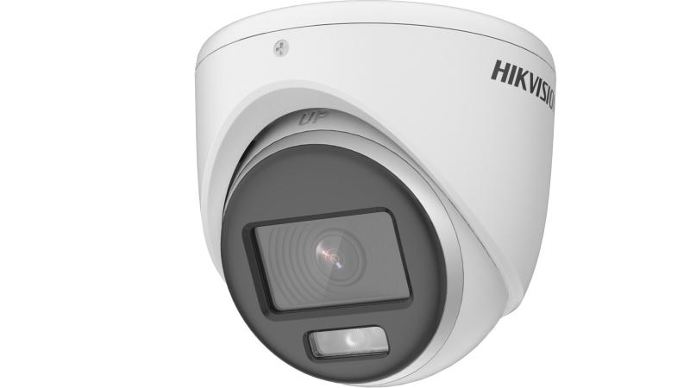 Minidomo Hikvision Colorvu 2MP IP67 IR20m lente 2.8mm (DS-2CE70DF0T-MF) 