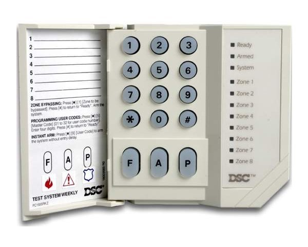 DSC PC1555RKZ Teclado led para Power Series