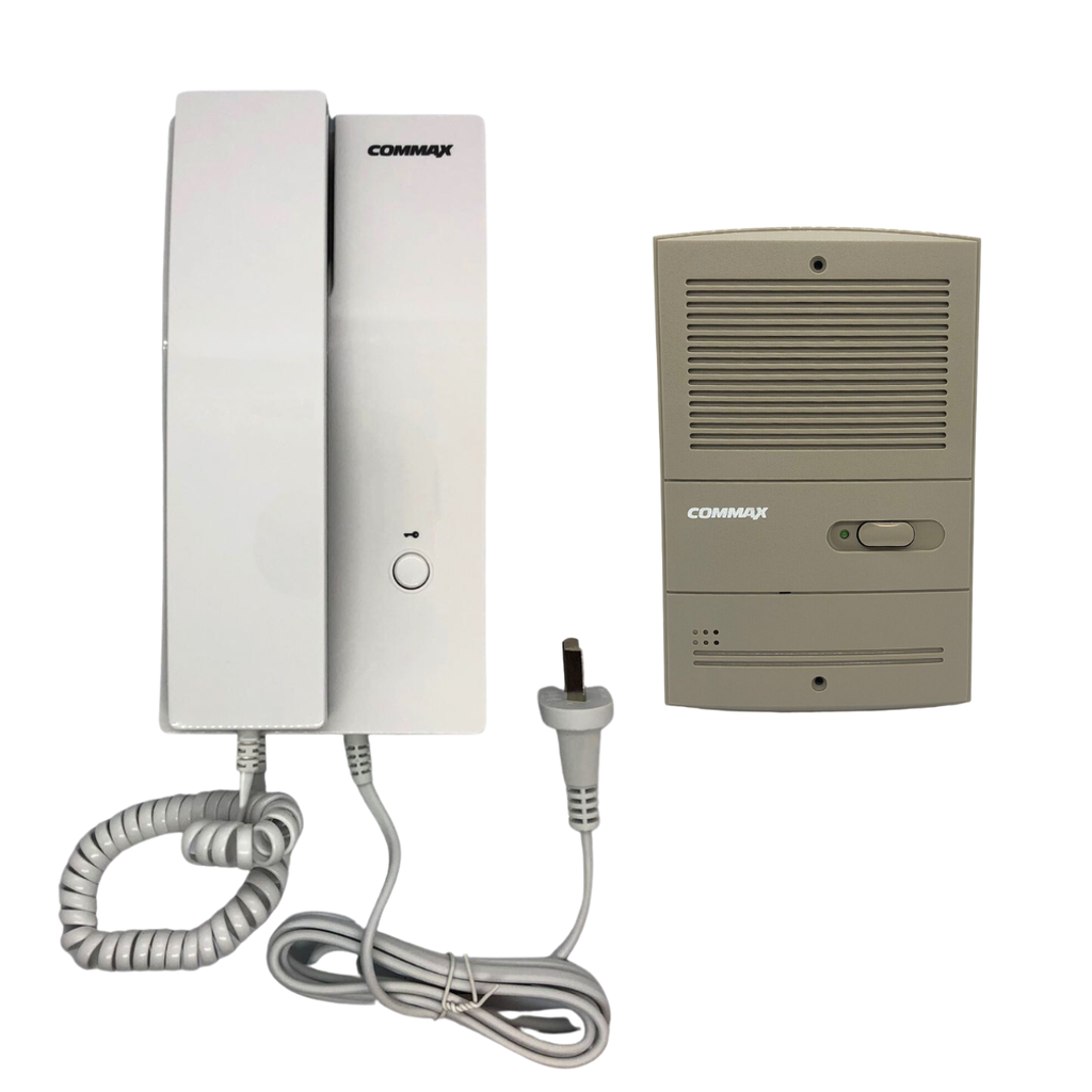 [91013] Kit Portero Eléctrico Commax para embutir (DP-2S/DR-201H)