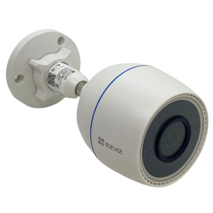 [EZ-H3C-2MP] Camara IP WiFi 2MP Ezviz H3C Cableada Exterior IR30m Microfono MicroSD 512GB (CS-H3c-R100-1K2WF)
