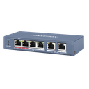 Switch Hikvision 4 puertos POE (DS-3E0106HP-E)