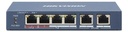 Switch PoE 4+2 Hikvision POE (DS-3E0106HP-E)
