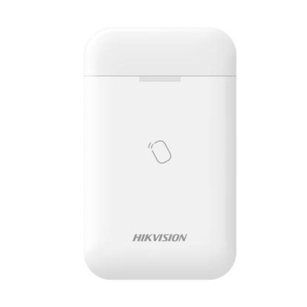 Control Remoto Inalambrico Hikvision AX PRO para Armado/Desarmado por Areas Pantalla LED 433MHz (DS-PT1-WB)