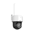 Camara IP wifi 6 Hikvision EasyLink 4MP Domo PT de Exterior, microfono parlante (DS-2DE2C400MWG/W)