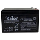 Bateria Kaise STANDARD VRLA 12V 7AH apta UPS Alarmas