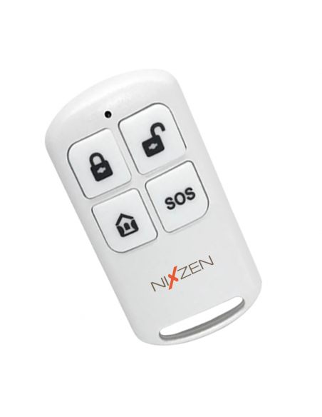 Control remoto 4 botones armado total-parcial-desarmado- SOS (NX-AL-PF-50)