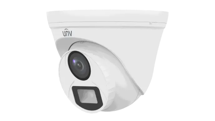 Camara Analogica 5MP Uniview 2,8mm ColorHunter luz blanca IP67 linea Dolphin (UAC-T115-F28-W)