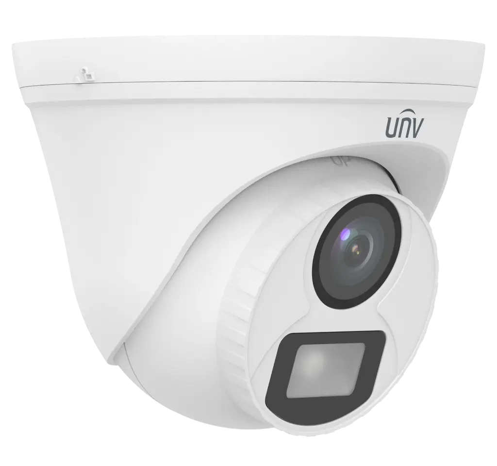 Camara Analogica 2MP Uniview ColorHunter luz blanca IP67 IR 20M linea Dolphin (UAC-T112-F28-W)