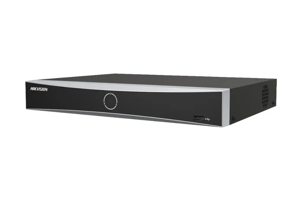 NVR 16Ch Hikvision 12mpx iA AcuSense HDMI 4K Reconocimiento Facial (DS-7616NXI-K1)