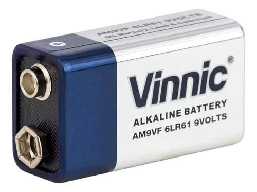 Batería 9V (blister unitario) Vinnic