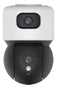 Camara IP WiFi Dual Uniarch interior 3+3MP PT IR/Luz blanca AutoTracking Mic Parlante MicroSD (Uho-S3S-M33D)