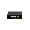 Switch PoE 100Mbps Ruijie 6P 4PoE + 2Uplink 54W Extendido (RG-ES106F-P)