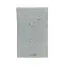 Tecla de pared smart Macroled tactil de 2 canales blanco (TSX2B)