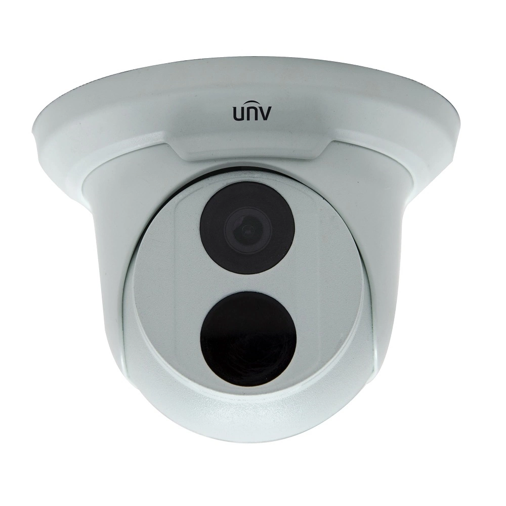Camara IP 2MP Uniview 2,8mm 110° IR30m iA Cruce Intrusion Rostro IP66 PoE Metalica (IPC3612ER3-PF28M-B)