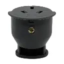 Ficha hembra Taad c/neutro y sujeta cable 250V 10A gris (D-8207)