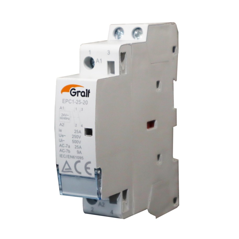 Contactor modular 2NO 24VAC (EPC1-25-20-24)