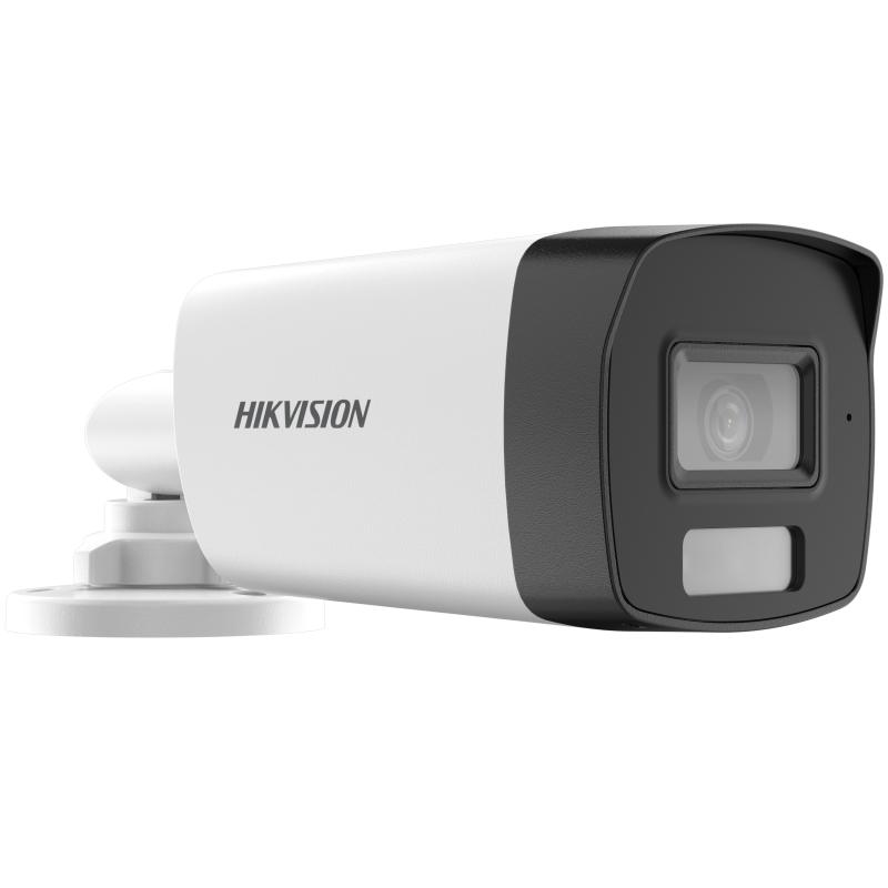 Camara Bullet Hikvision 2MP Smart IR/Luz Blanca 40m Audio IP67 (DS-2CE17D0T-LFS)