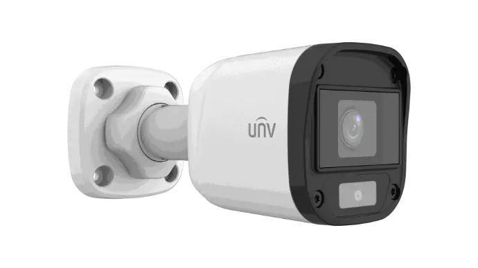 Camara Mini Bullet 5MP 2.8mm ColorHunter IP67 Uniview (UAC-B115-F28-W)