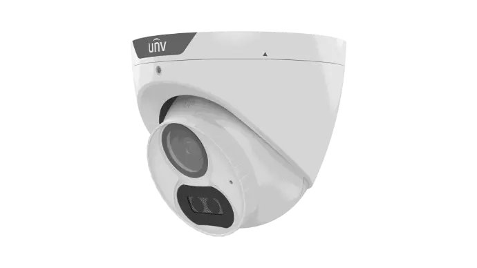 [UAC-T122-AF28LM] Camara Analogica 2MP Uniview Lighthunter 2,8mm IR40m Microfono Metalica Linea Whale IP67 (UAC-T122-AF28LM)