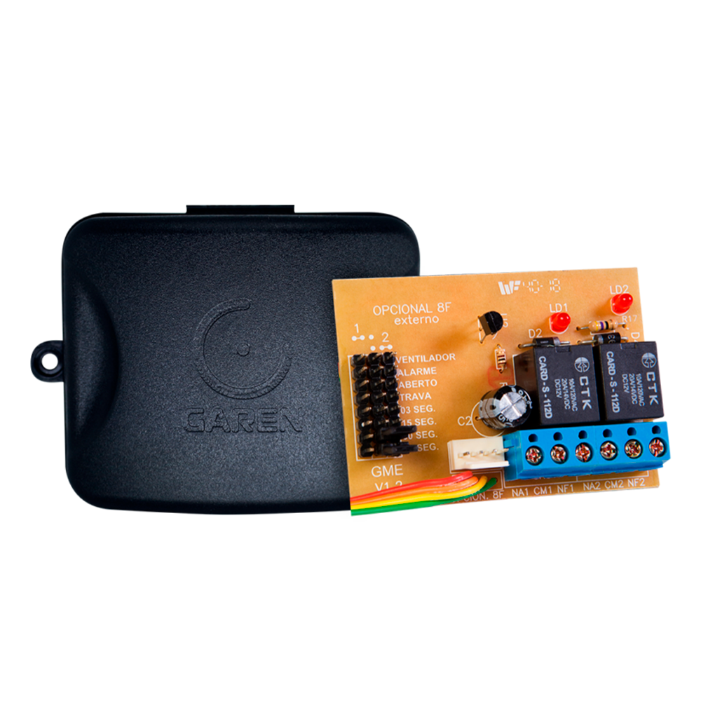 [AUTACC107] Modulo opcional SEG 8 funciones 2 canales c/caja (AUTACC107 )