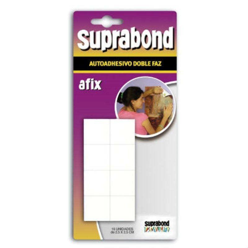 Autoadhesivo Suprabond doble faz x 16 unidades (AFX W 16)