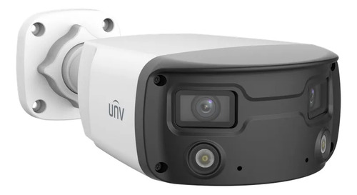 Camara IP 8MP Uniview panoramica ColorHunter audio bidireccional Deteccion vehiculos/personas i/o Alarma (IPC2K28SE-ADF40KMC-WL-I0)