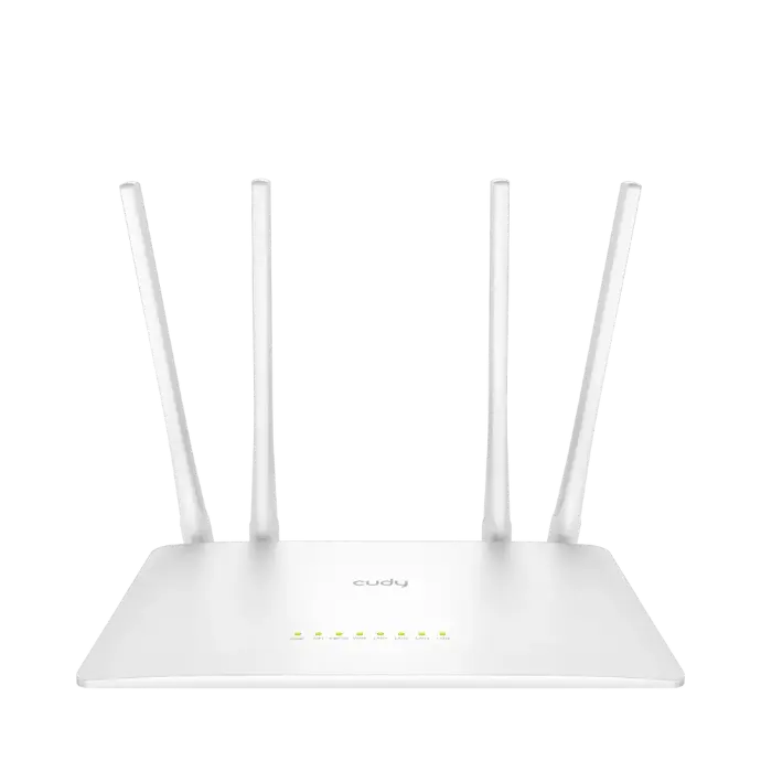 Router Wi-Fi Cudy AC1200 Dual Band 4 Antenas 5 en 1 (WR1200)
