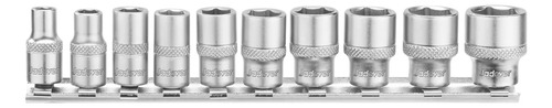 Set x10 bocallaves  3/16", 1/4", 9/32", 5/16", 11/32", 3/8", 7/16", 15/32", 1/2", 9/16" (UJDST4410)