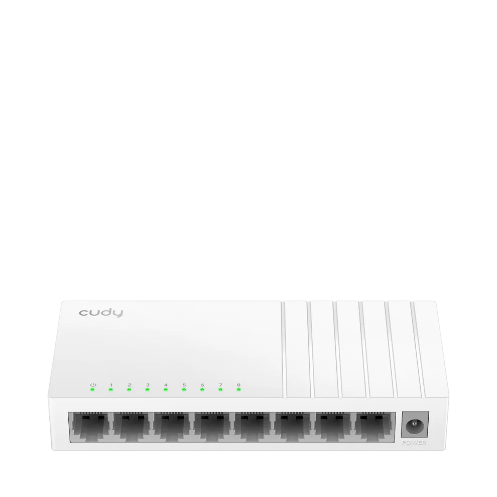 Switch de Escritorio 8 Puertos 10/100 Mbps Cudy (FS108D)