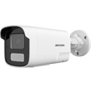Camara IP 4MP Hikvision 4mm IR50m MicroSD Humano/Vehiculo Luz Hibrida Microfono Parlante IP67 (DS-2CD1T43G2-LIUF/SL) 