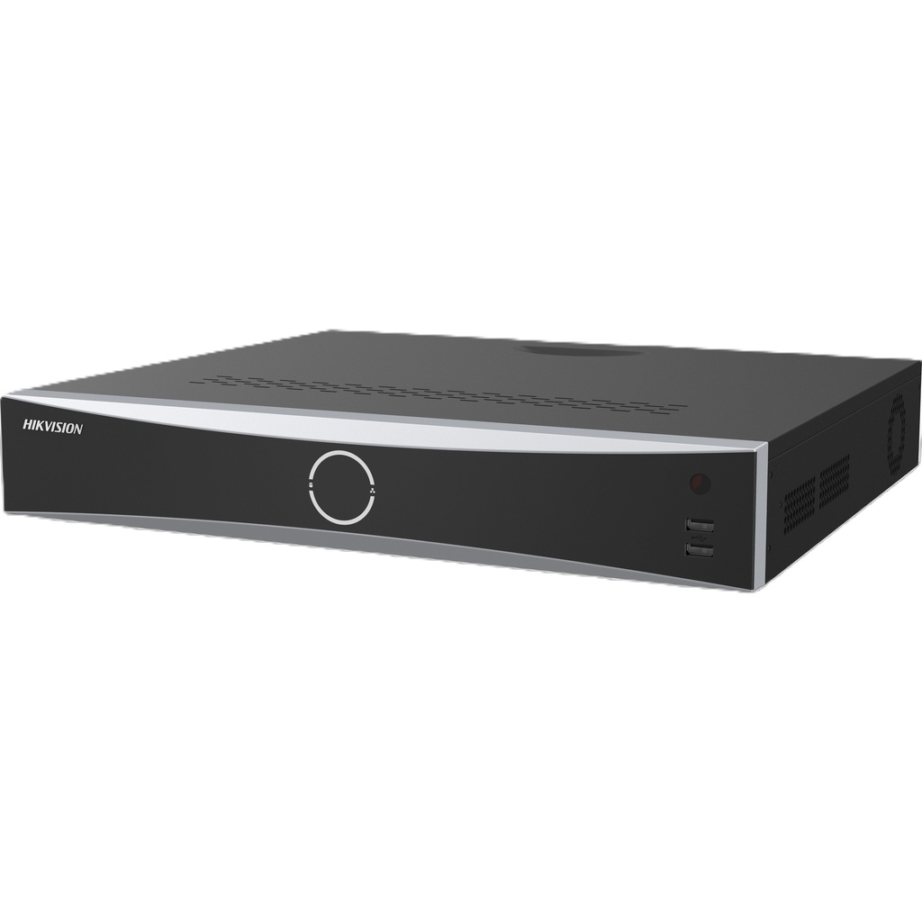 NVR 32ch Hikvision AcuSeek VPro 4K reconocimiento facial busqueda inteligente por imagen/texto y doble salida HDMI (DS-7732NXI-I4/VPro)
