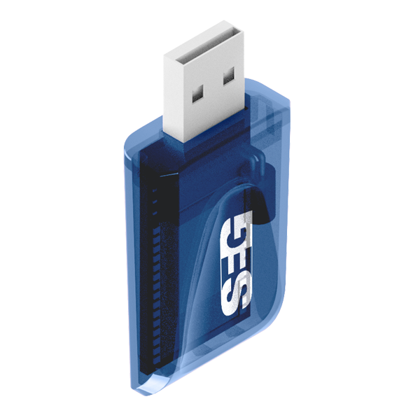 [AUTACC366] Setup azul con cable programador - SEG (AUTACC366)