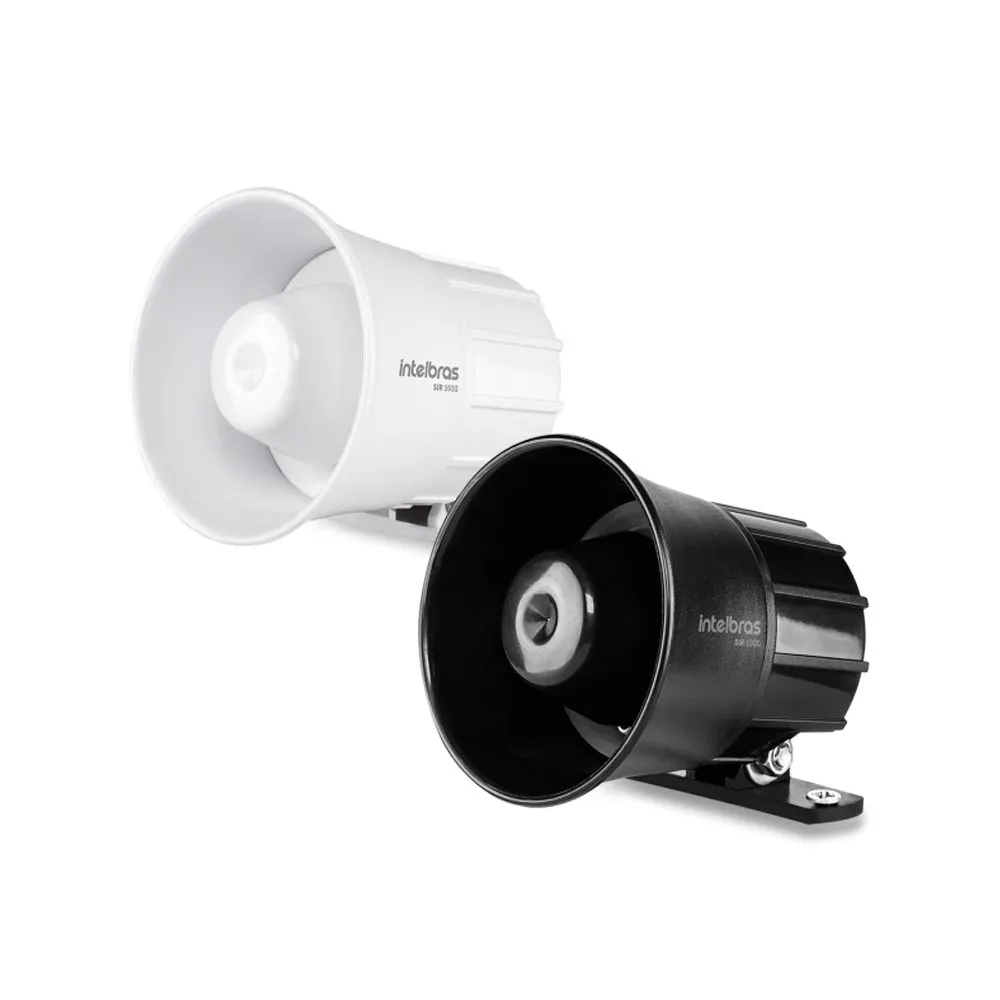 Sirena Intelbras cableada 105 dB – 15W (SIR 1000)