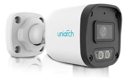 Camara IP 2MP Uniarch 2,8mm PoE LuzDual IR30m IP67 Microfono DeteccionHumano (solo alim PoE) (IPC-B132-AF28-DL-ECO)