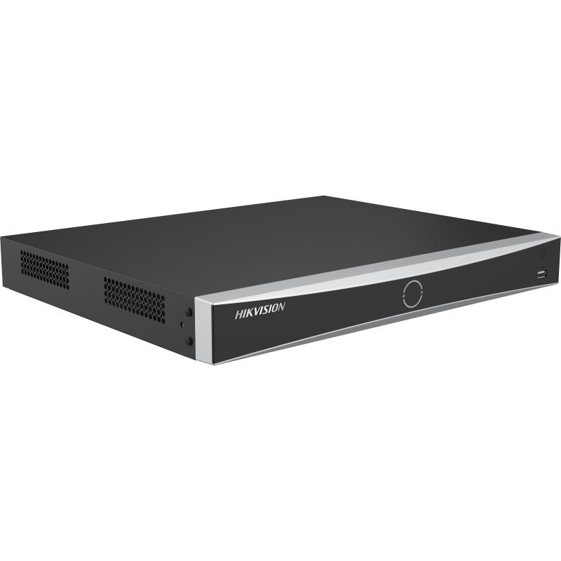 NVR 8ch Hikvision AcuSense VPro 8CH 4K  reconocimiento facial busqueda inteligente por imagen/texto y doble salida HDMI (DS-7608NXI-I2/VPro)