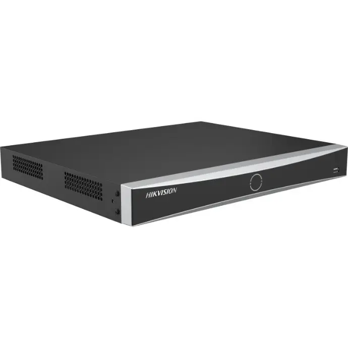 NVR 16ch Hikvision AcuSense VPro 4K reconocimiento facial busqueda inteligente por imagen/texto y doble salida HDMI (DS-7616NXI-I2/VPro)