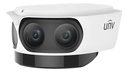 Camara IP 8MP 4K Uniview Panoramica 180 Starlight WDR IP67 IR50m (IPC8542ER5-DUG)