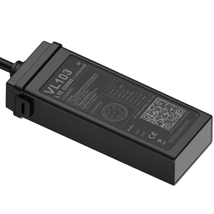 [JM-VL103M] Tracker Gps Jimi 4g Doble Entrada Boton de Panico Emergencia Microfono Corte Combustible o Energia (Tracksolid Licenciado) 