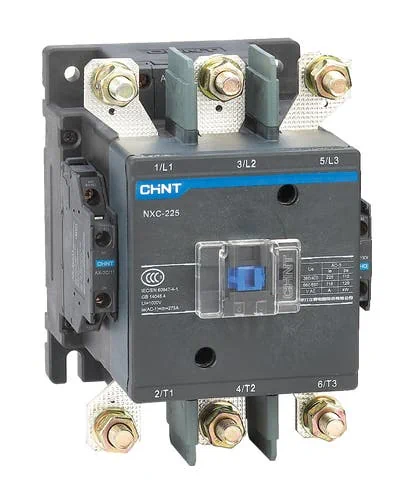 Contactor Chint NXC-160 - In:160a - 3 Polos + Aux: 2na+2nc - Bob: 220vca (NXC-160 220V 50Hz)