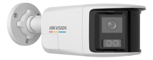 Camara IP 6MP Hikvision FlexVu Panoramica ColorVu Deteccion Humano/Vehiculo Ranura SD IP67 (DS-2CD1T67G2HP-LIUF/SL)