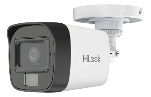 Camara IP 4MP Hilook HybridLight Microfono IP67 FigHumana (IPC-B140HA-LUC)