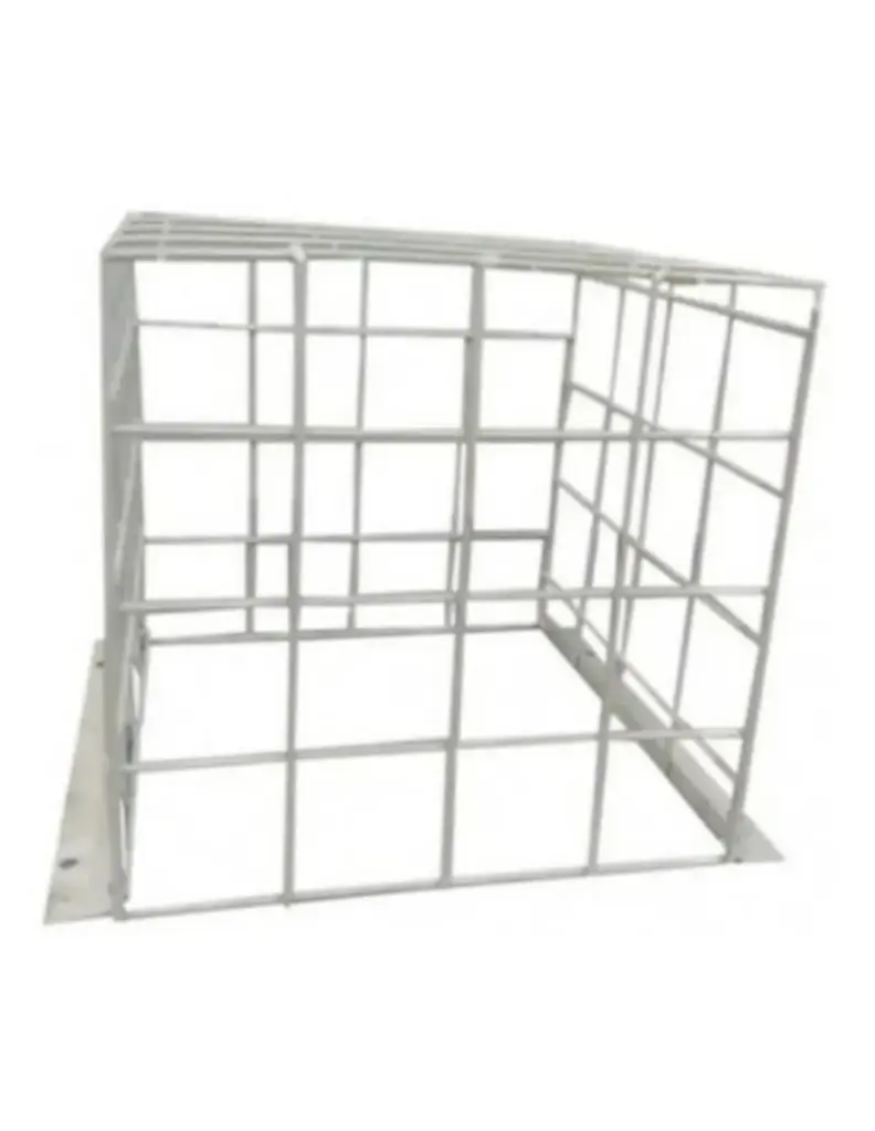 [90348B] Jaula de proteccion 15x15x15 cm reforzada con solapas blanca