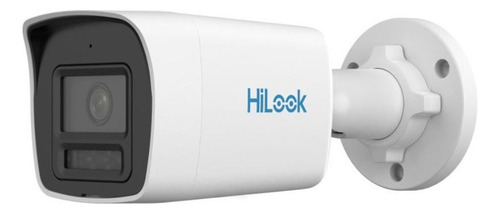 Camara IP 2MP Hilook ColorVu con deteccion y luz hibrida inteligente IP67 microfono lente 2,8mm (IPC-B129HA-LU)