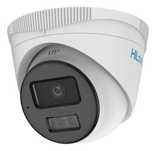 Camara IP 4MP Hilook ColorVu con deteccion y luz hibrida inteligente IP67 microfono lente 2,8mm (IPC-T249HA-LU)