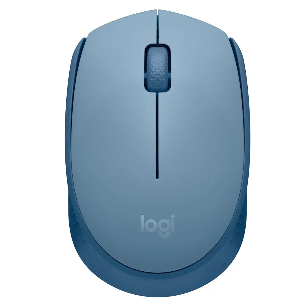[M170A/G] Mouse Logitech inalambrico M170 Azul/Gris (cyo) 