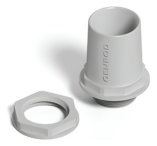 Conector de PVC 1" 25mm para caño rigido pesado Genrod Sistelectric (CTRG025E)
