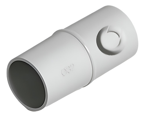 Union/cupla de PVC 3/4" 20mm para caño rigido pesado Genrod Sistelectric (UTR020E)