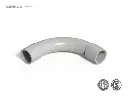 Curva de PVC 5/8" 16mm para caño rigido pesado Genrod Sistelectric (VTR016E)
