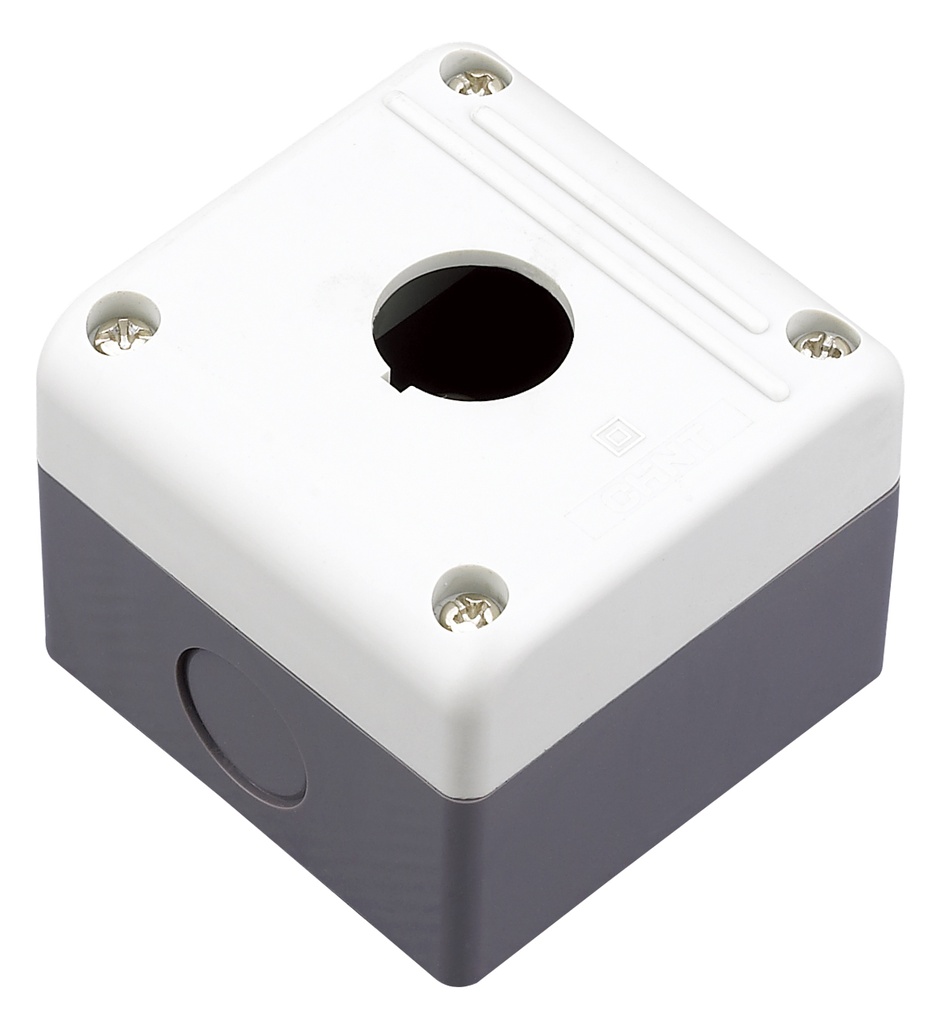 [NPH1-10] Caja para boton pulsador gris Chint 1 orificio 22mm IP65 (NPH1-10)