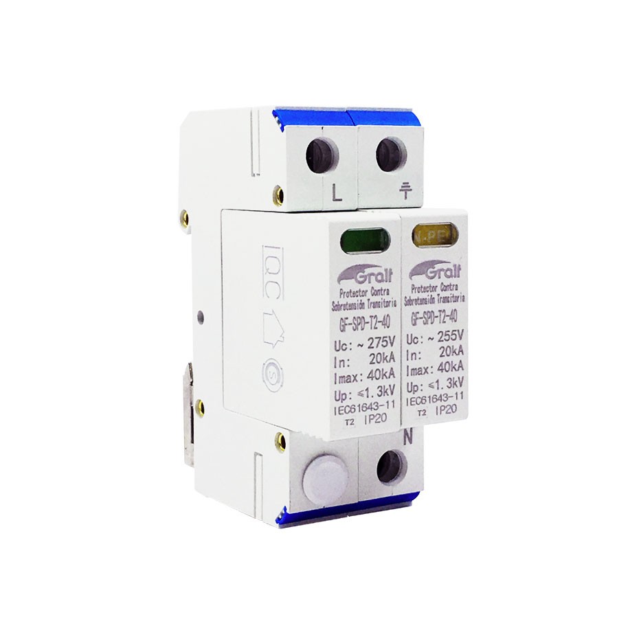 [GF-SPD-T2-40] Protector contra sobretensión transitoria (GF-SPD-T2-40)